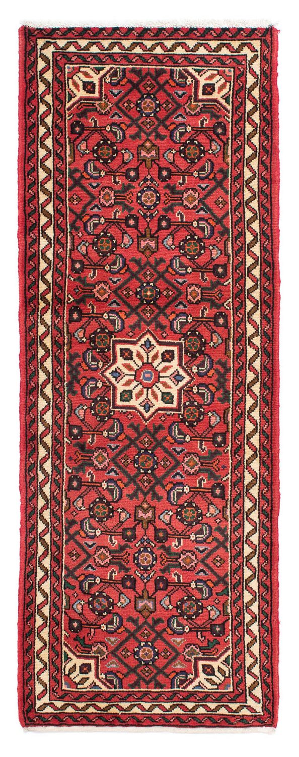 Tappeto corsia Tappeto Persero - Nomade - 200 x 73 cm - rosso scuro