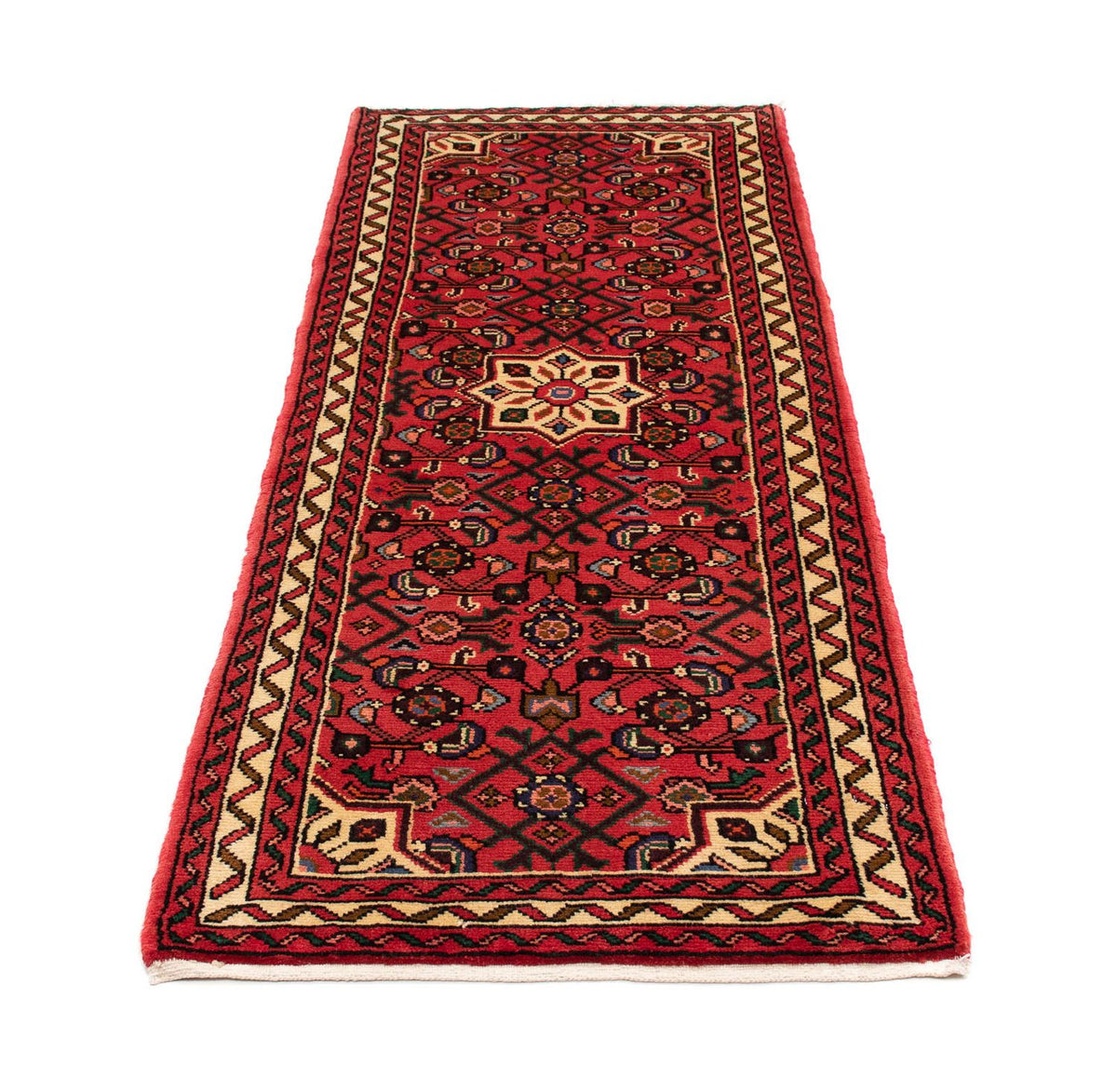 Tappeto corsia Tappeto Persero - Nomade - 200 x 73 cm - rosso scuro