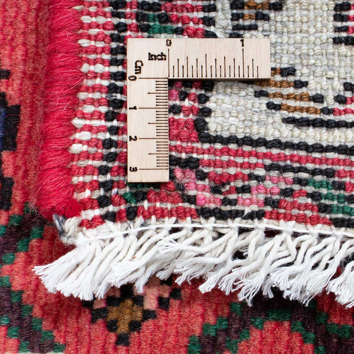 Tappeto corsia Tappeto Persero - Nomade - 200 x 73 cm - rosso scuro