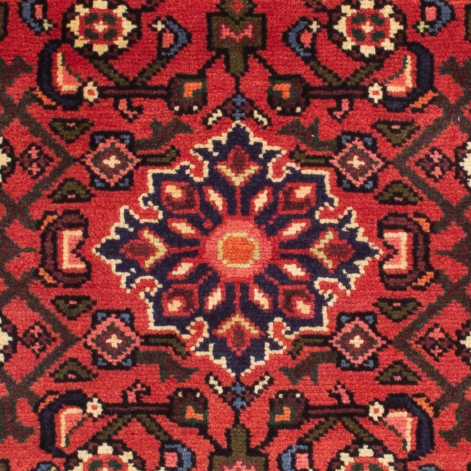 Tappeto corsia Tappeto Persero - Nomade - 193 x 70 cm - rosso scuro
