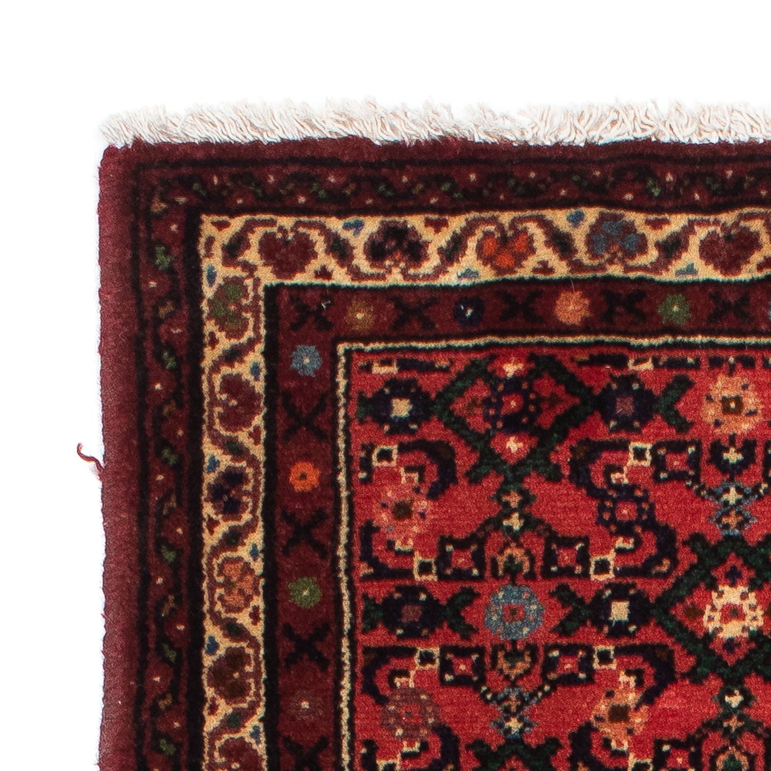 Tappeto corsia Tappeto Persero - Nomade - 205 x 70 cm - rosso scuro