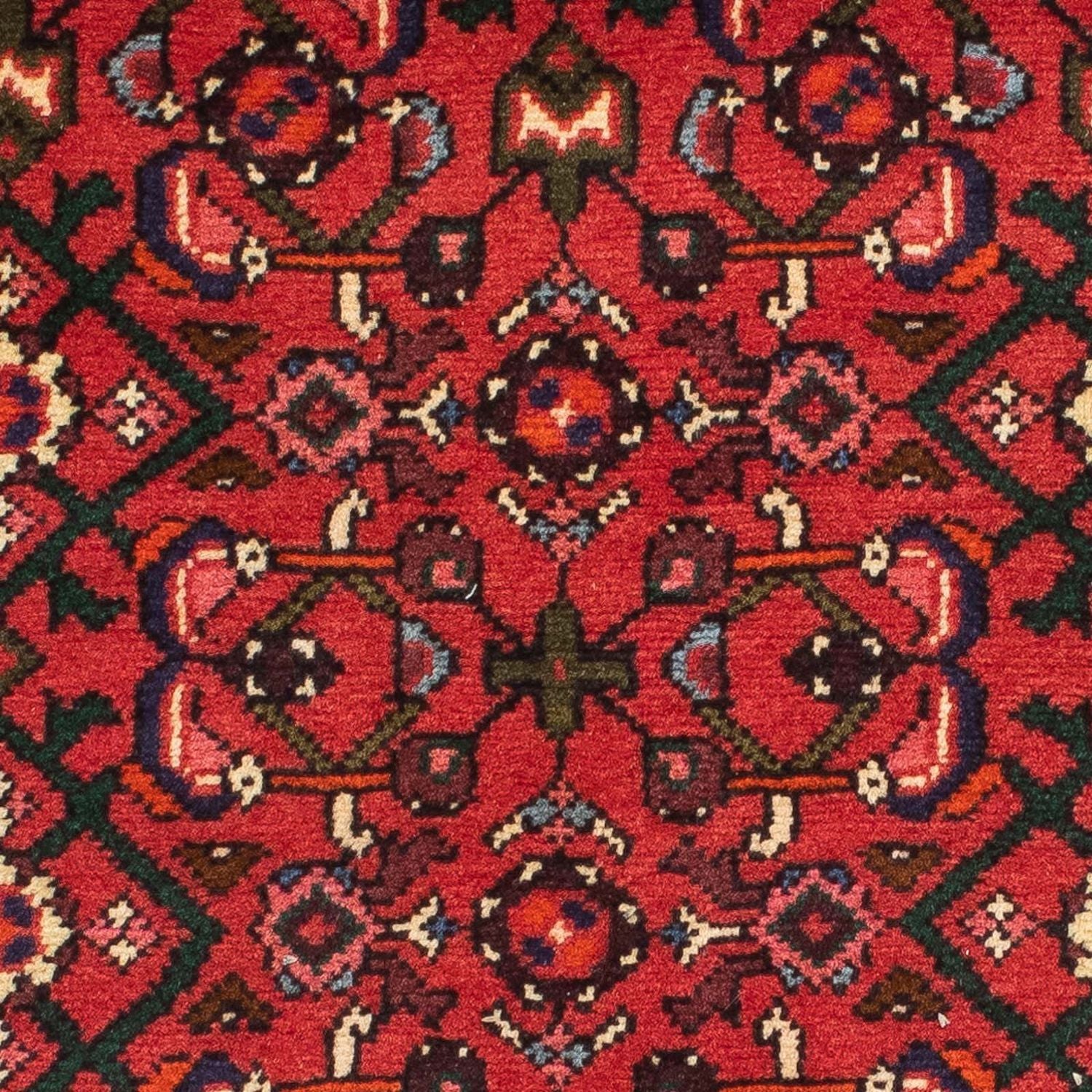 Tappeto corsia Tappeto Persero - Nomade - 200 x 76 cm - rosso scuro