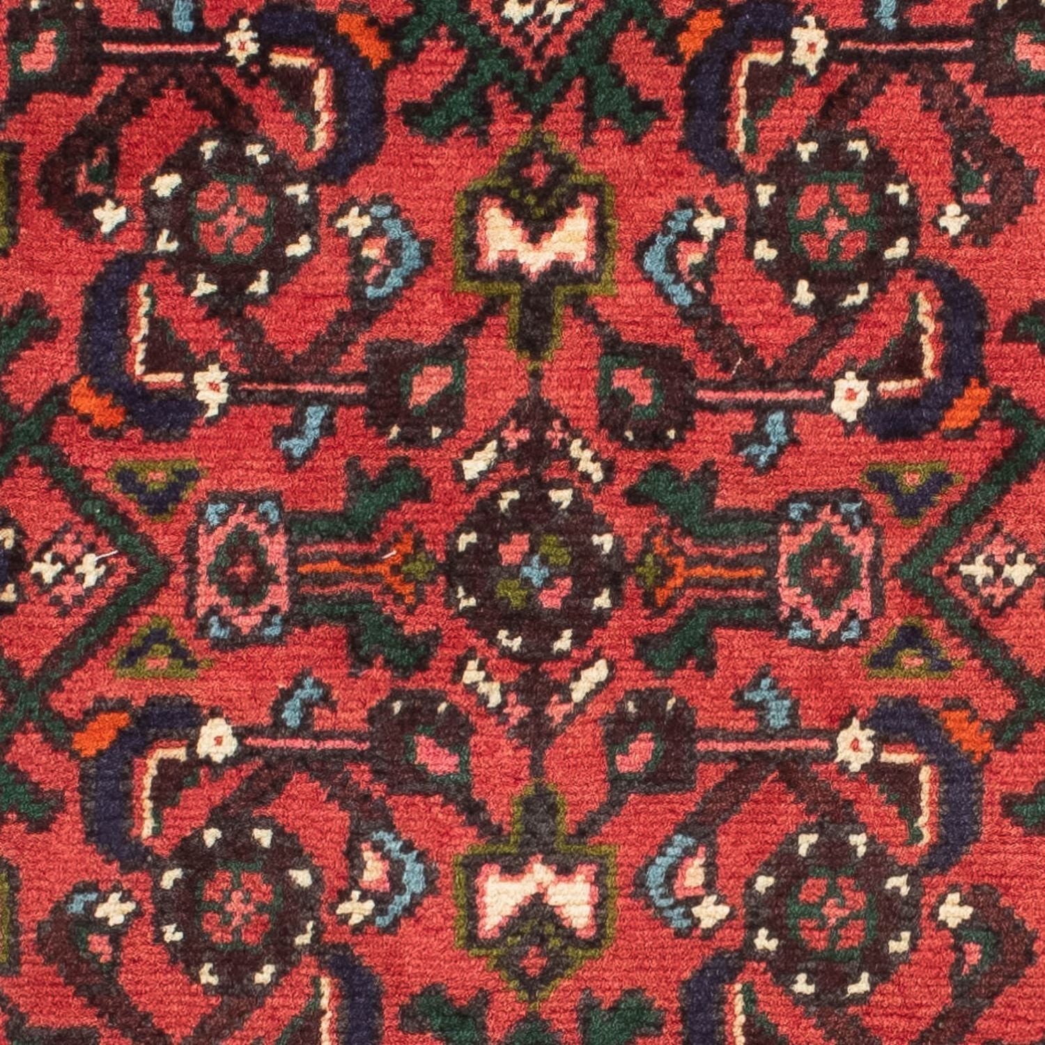 Tappeto corsia Tappeto Persero - Nomade - 195 x 70 cm - rosso scuro