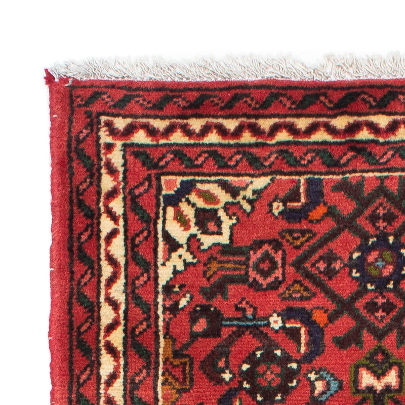 Tappeto corsia Tappeto Persero - Nomade - 195 x 70 cm - rosso scuro