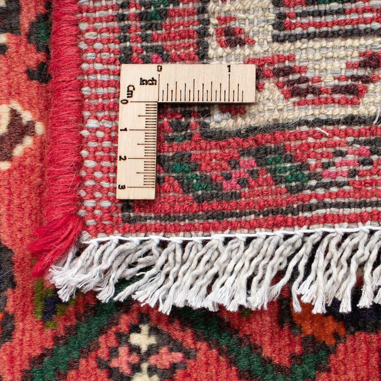 Tappeto corsia Tappeto Persero - Nomade - 195 x 70 cm - rosso scuro