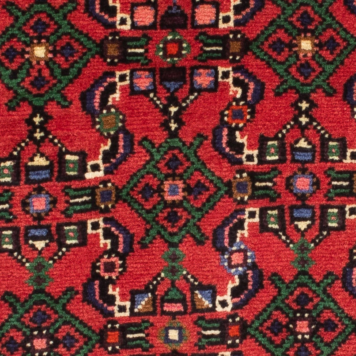 Tappeto corsia Tappeto Persero - Nomade - 200 x 80 cm - rosso scuro