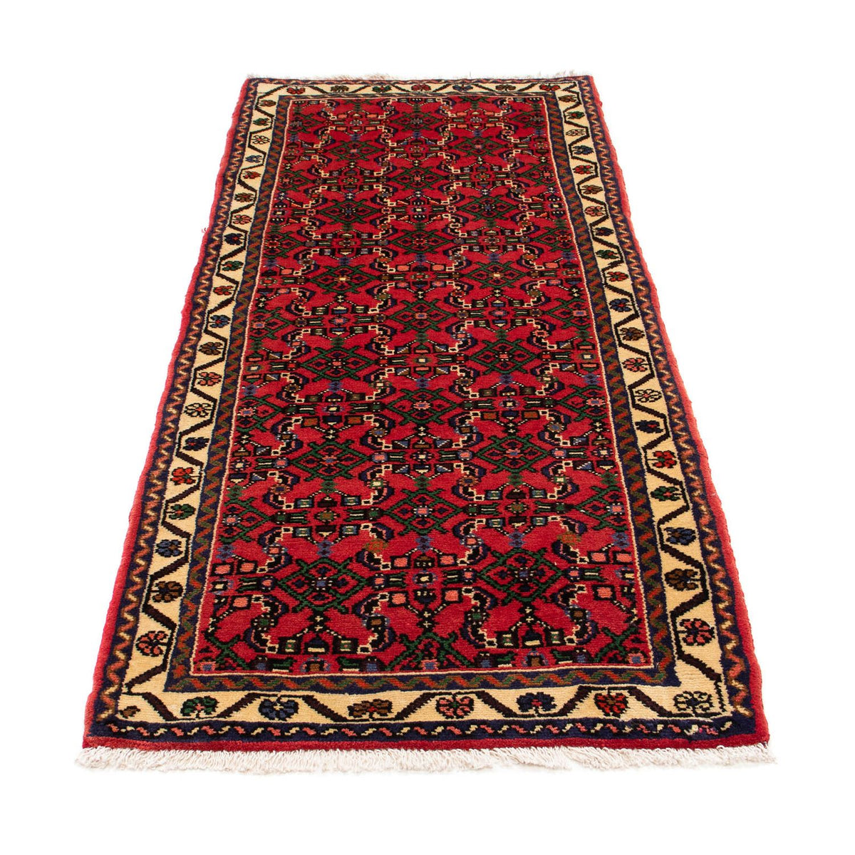 Tappeto corsia Tappeto Persero - Nomade - 200 x 80 cm - rosso scuro