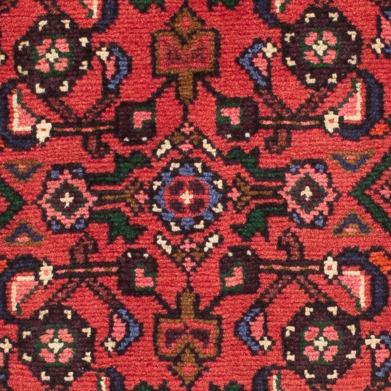 Tappeto corsia Tappeto Persero - Nomade - 195 x 68 cm - rosso scuro