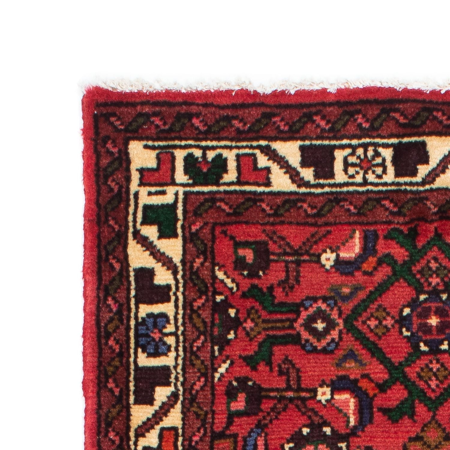 Tappeto corsia Tappeto Persero - Nomade - 195 x 68 cm - rosso scuro
