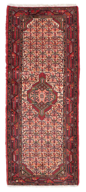 Tappeto corsia Tappeto Persero - Nomade - 195 x 76 cm - rosso scuro