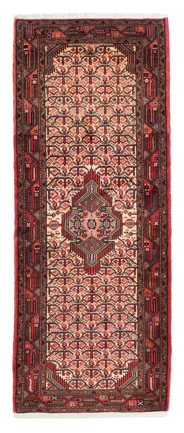 Tappeto corsia Tappeto Persero - Nomade - 217 x 85 cm - rosso chiaro
