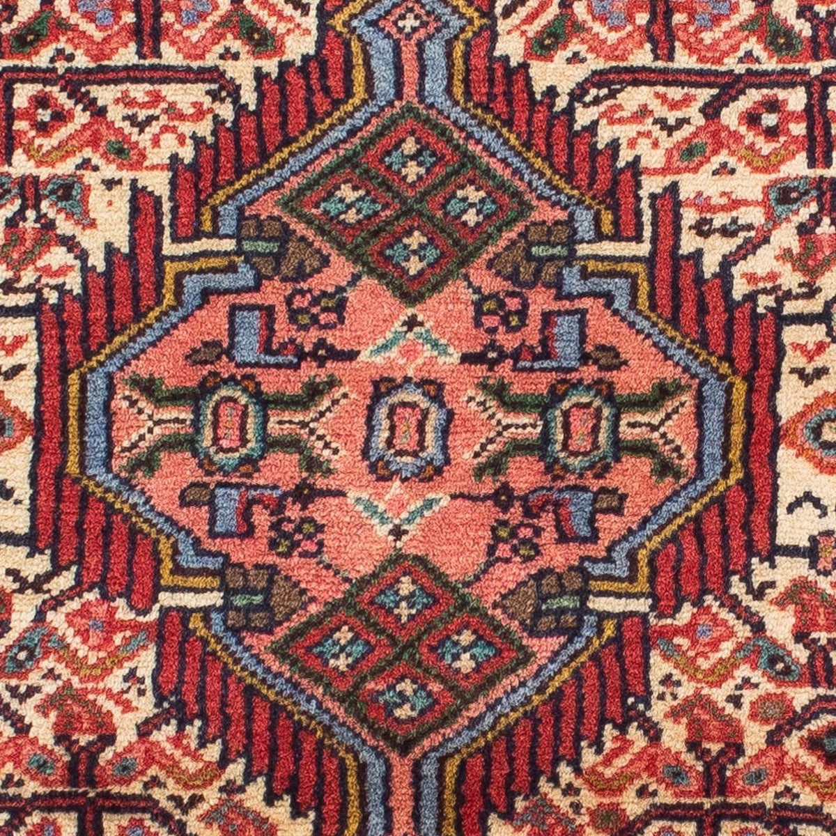 Tappeto corsia Tappeto Persero - Nomade - 210 x 78 cm - rosso chiaro