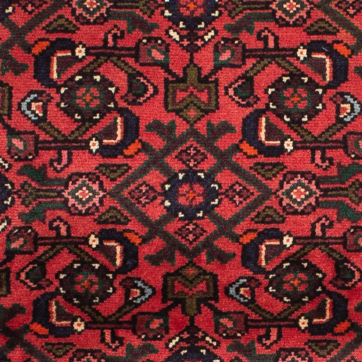 Tappeto corsia Tappeto Persero - Nomade - 200 x 73 cm - rosso scuro