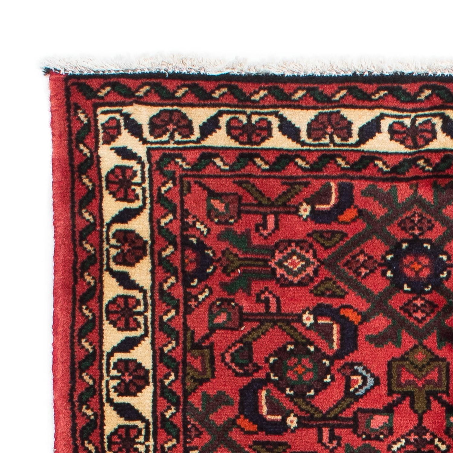 Tappeto corsia Tappeto Persero - Nomade - 200 x 73 cm - rosso scuro