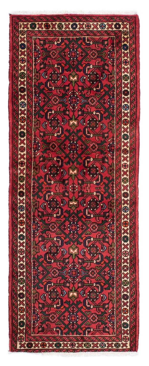 Tappeto corsia Tappeto Persero - Nomade - 198 x 75 cm - rosso scuro