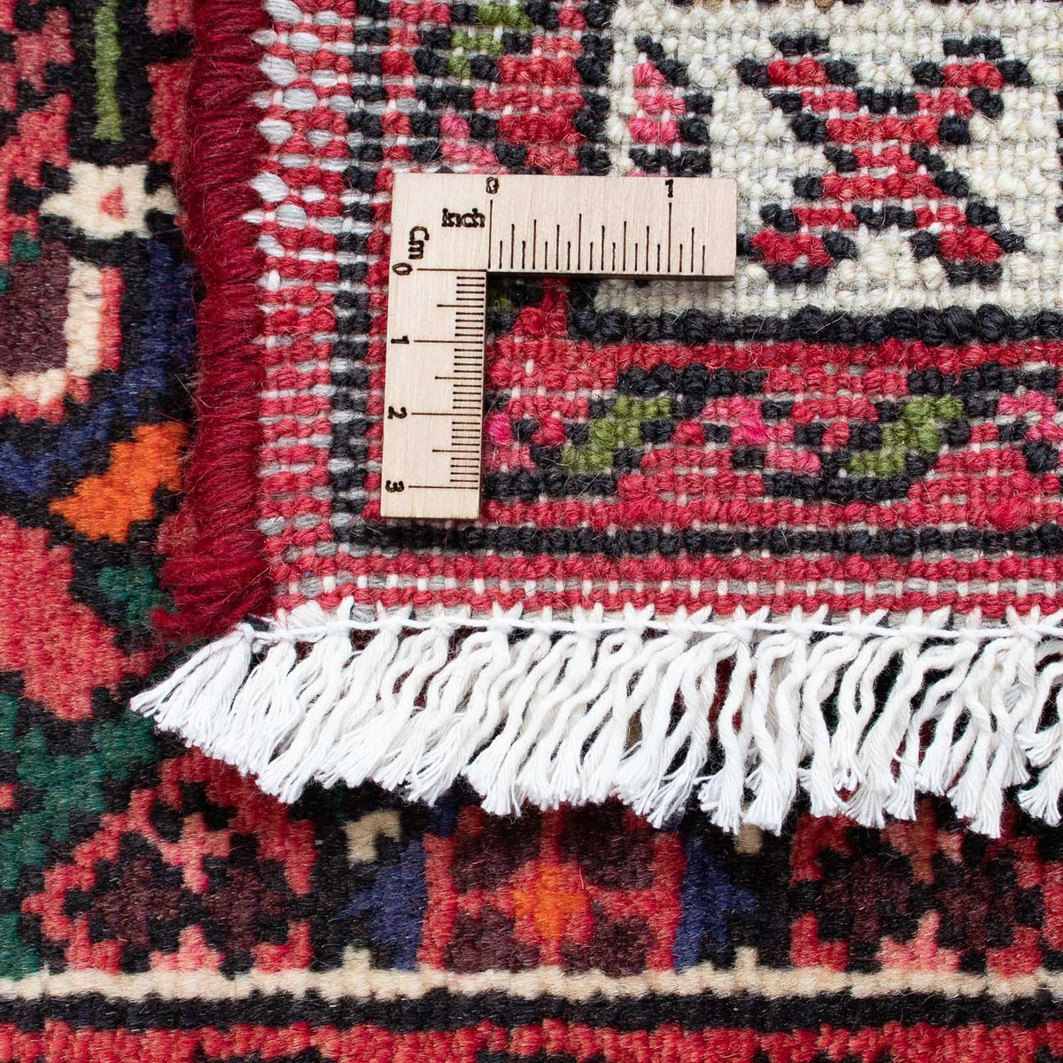 Tappeto corsia Tappeto Persero - Nomade - 198 x 75 cm - rosso scuro