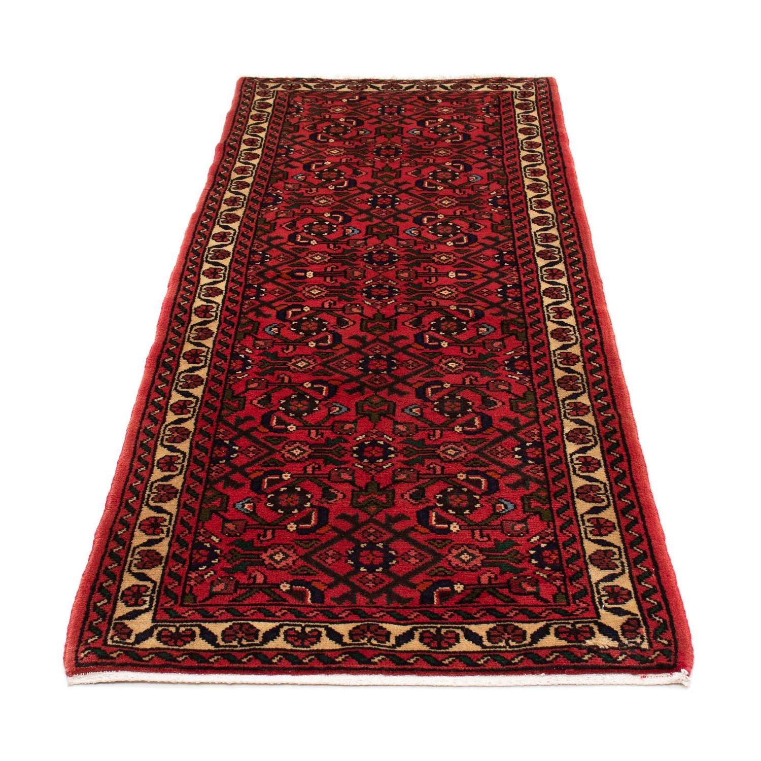Tappeto corsia Tappeto Persero - Nomade - 195 x 75 cm - rosso scuro