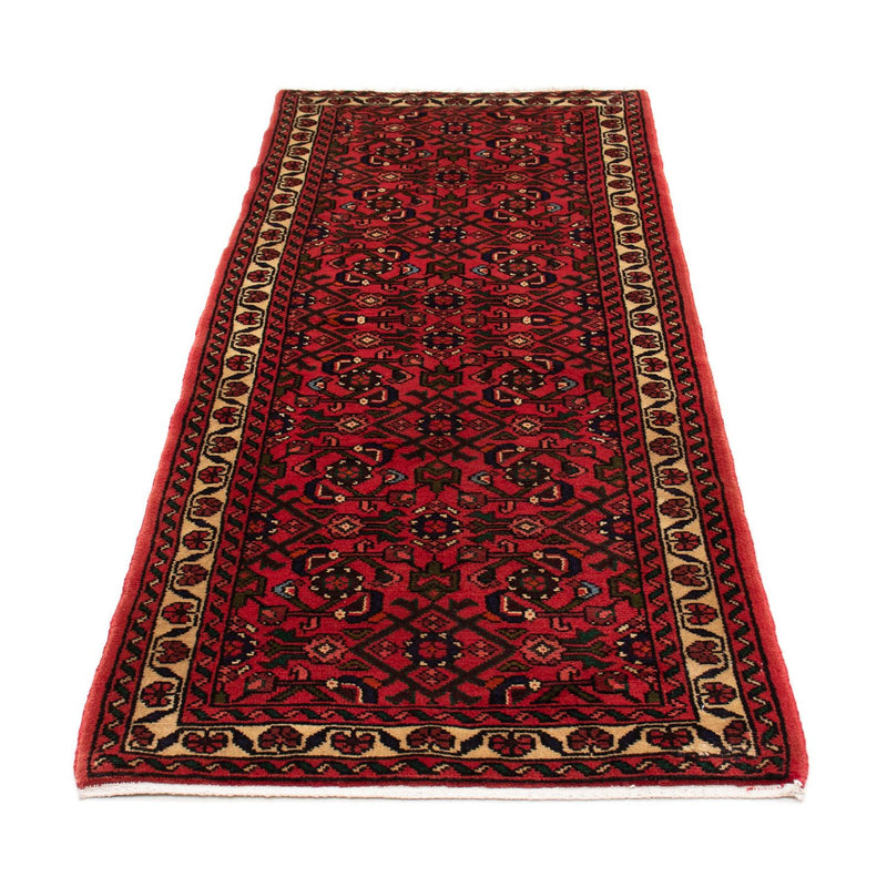 Tappeto corsia Tappeto Persero - Nomade - 195 x 75 cm - rosso scuro