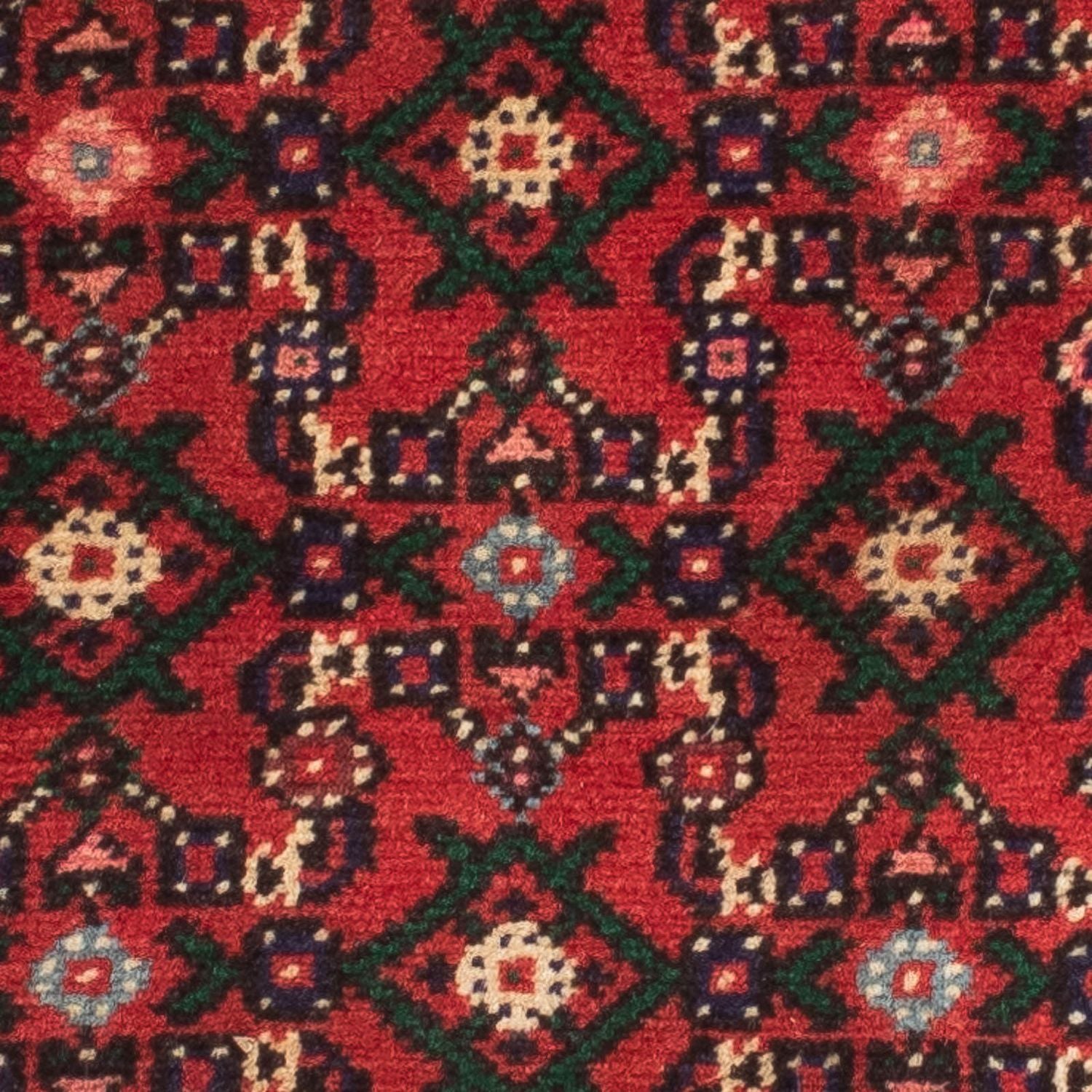 Tappeto corsia Tappeto Persero - Nomade - 196 x 70 cm - rosso scuro