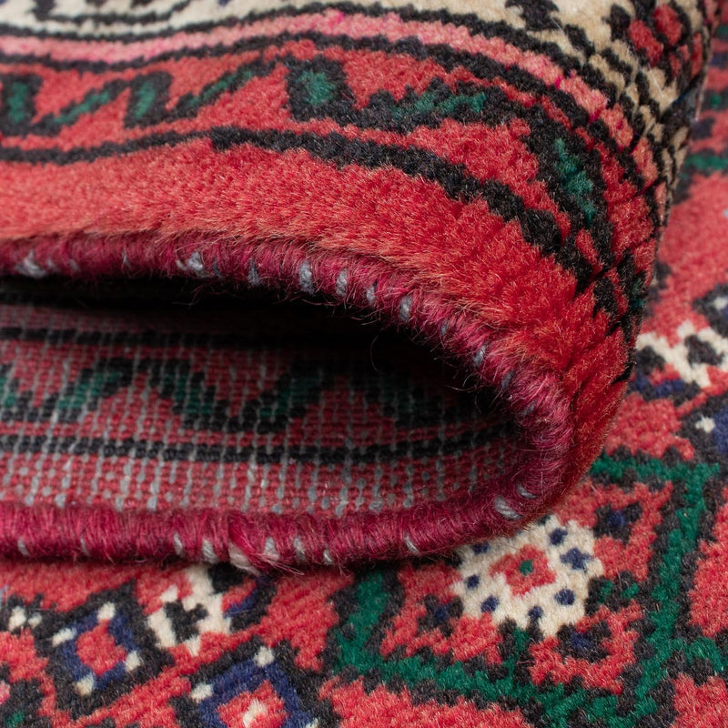 Tappeto corsia Tappeto Persero - Nomade - 196 x 70 cm - rosso scuro