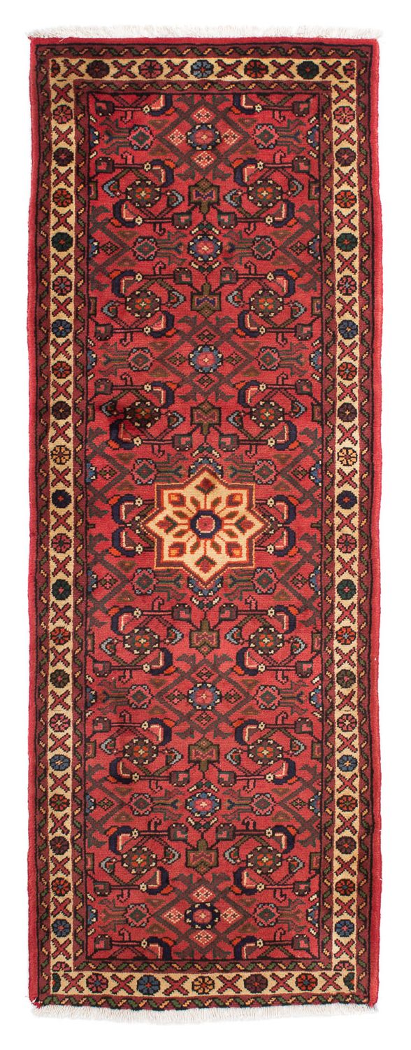 Tappeto corsia Tappeto Persero - Nomade - 210 x 73 cm - rosso scuro