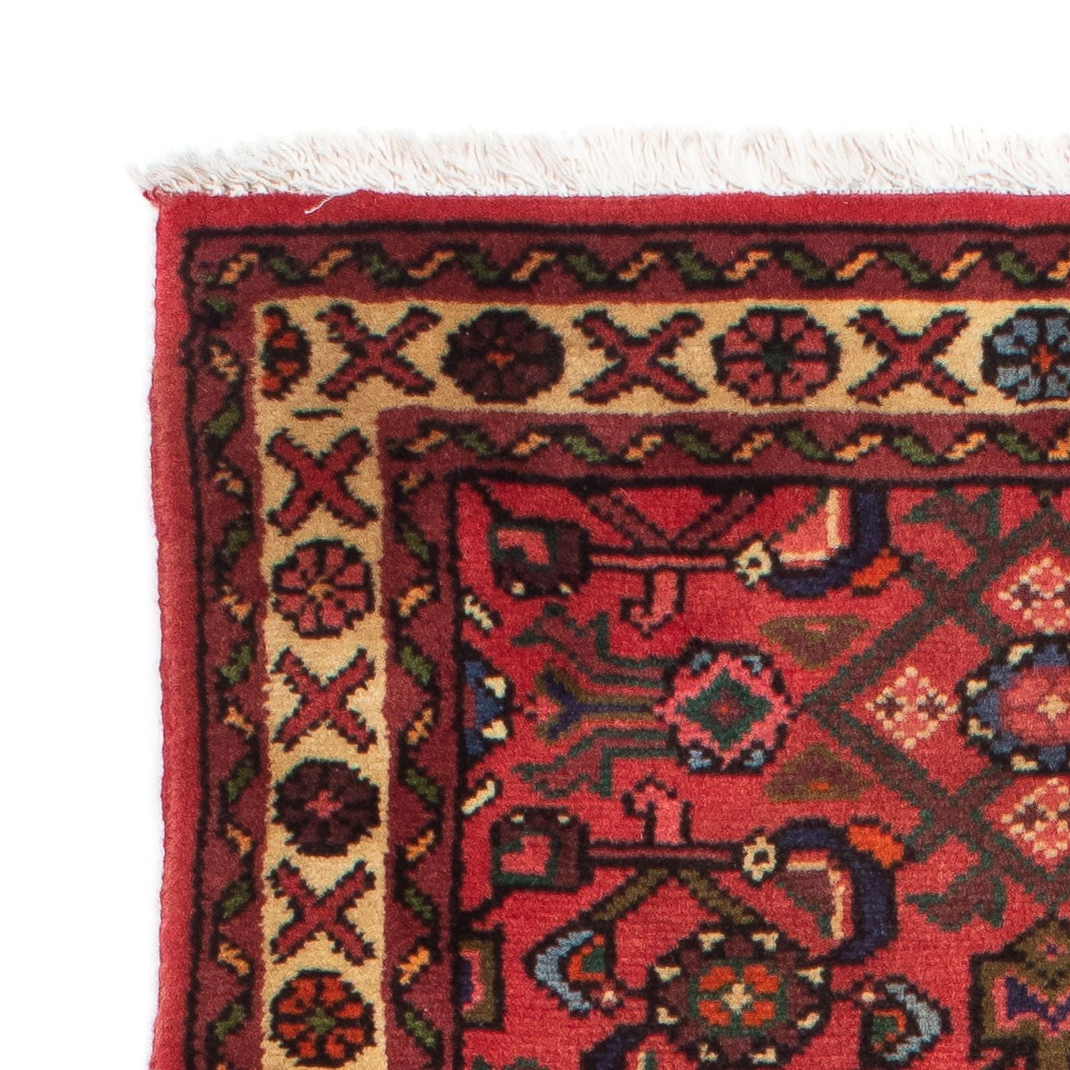 Tappeto corsia Tappeto Persero - Nomade - 210 x 73 cm - rosso scuro