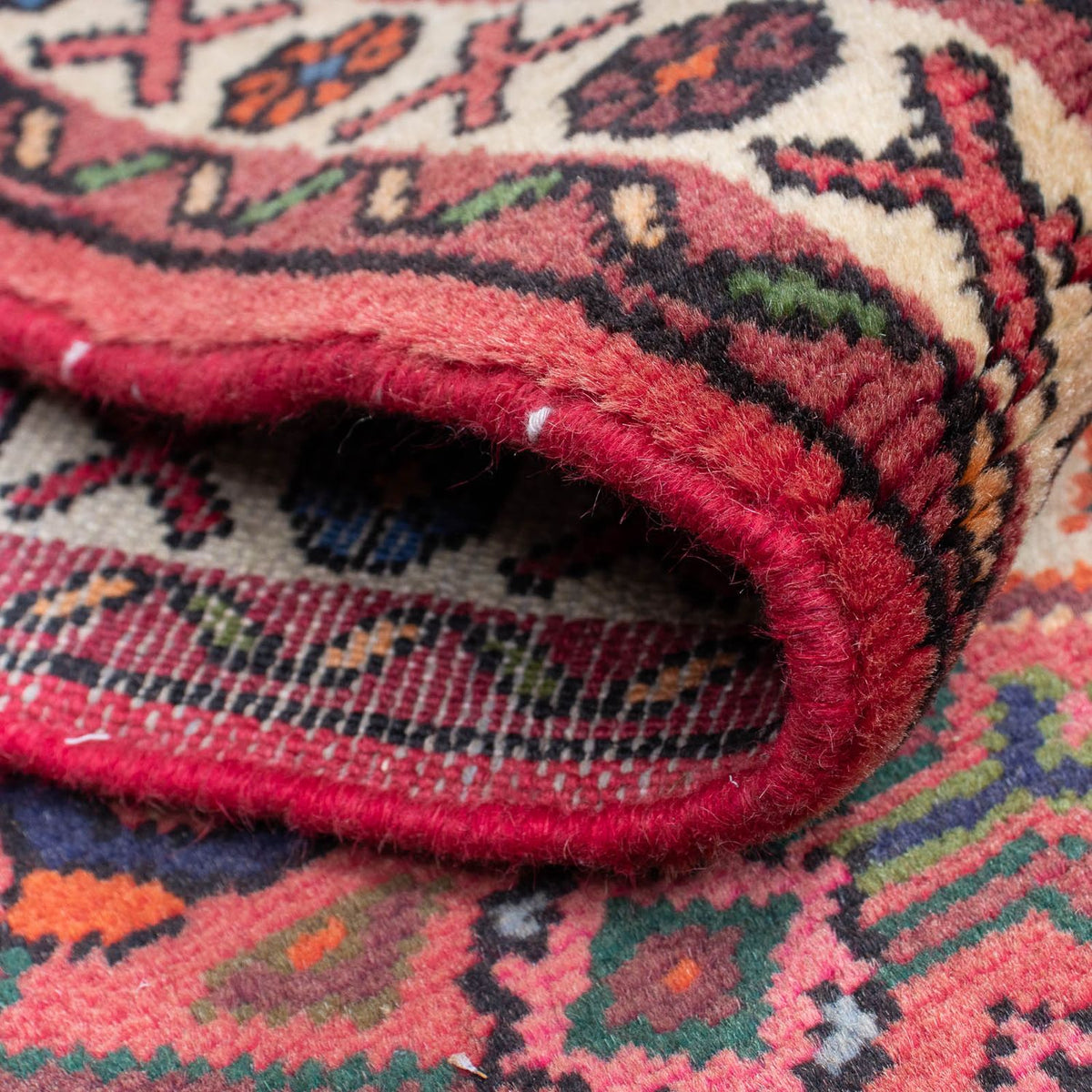 Tappeto corsia Tappeto Persero - Nomade - 210 x 73 cm - rosso scuro