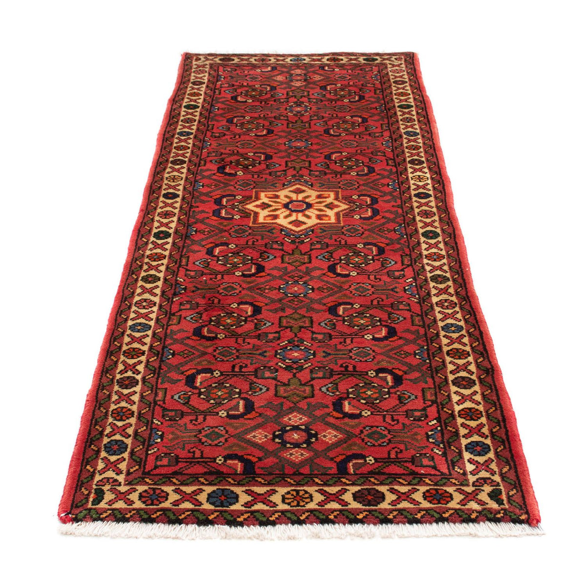 Tappeto corsia Tappeto Persero - Nomade - 210 x 73 cm - rosso scuro