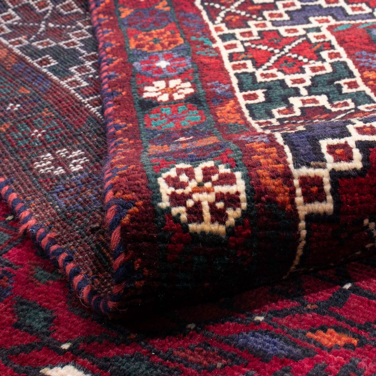 Tappeto Persero - Nomade - 300 x 208 cm - rosso scuro