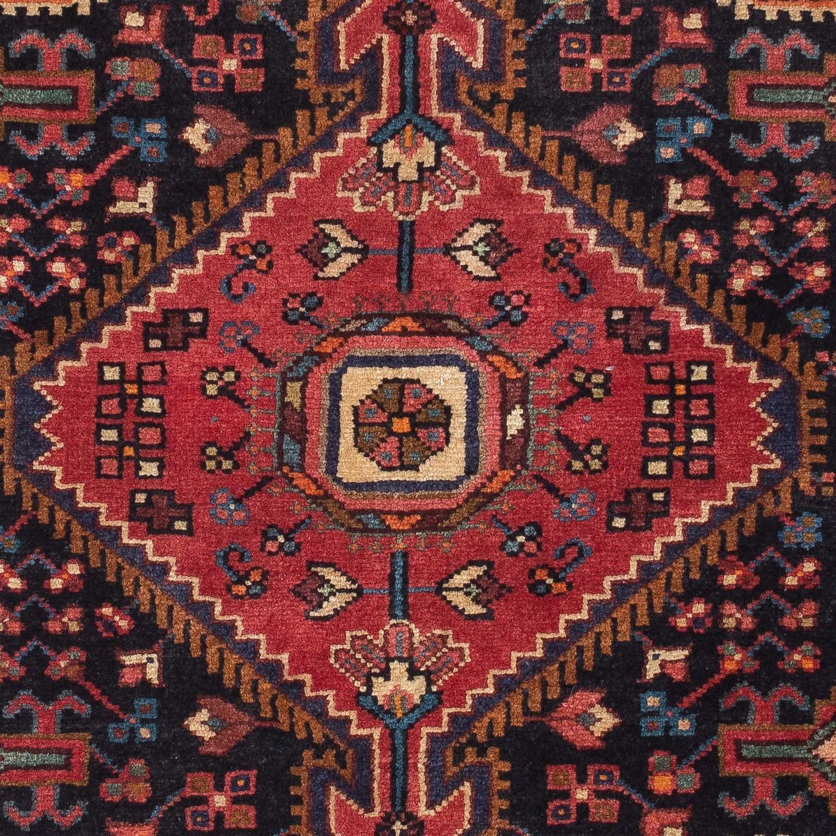 Tappeto Persero - Nomade - 127 x 95 cm - blu scuro