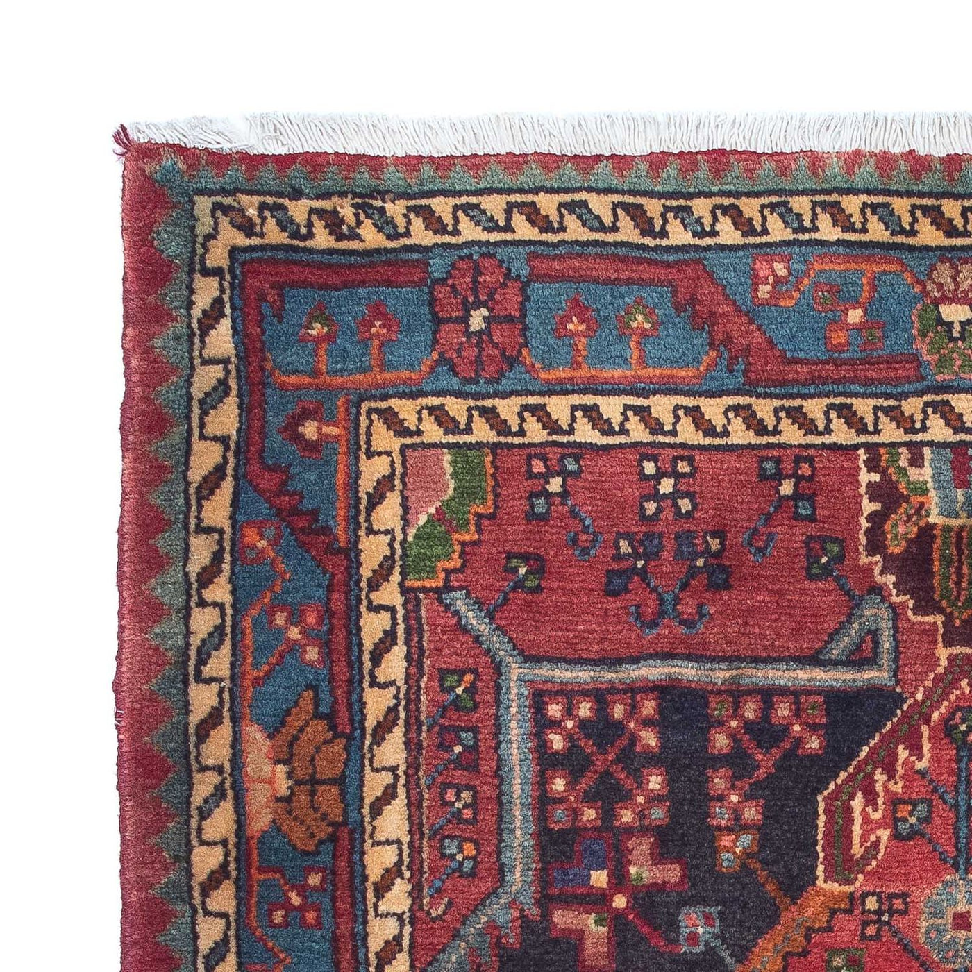 Tappeto Persero - Nomade - 155 x 108 cm - rosso scuro