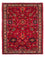 Tappeto Persero - Nomade - 160 x 112 cm - rosso scuro