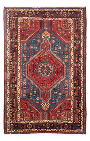 Tappeto Persero - Nomade - 163 x 107 cm - rosso scuro