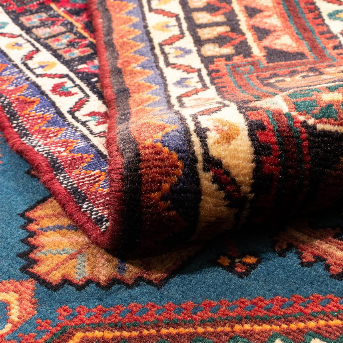 Tappeto Persero - Nomade - 163 x 107 cm - rosso scuro