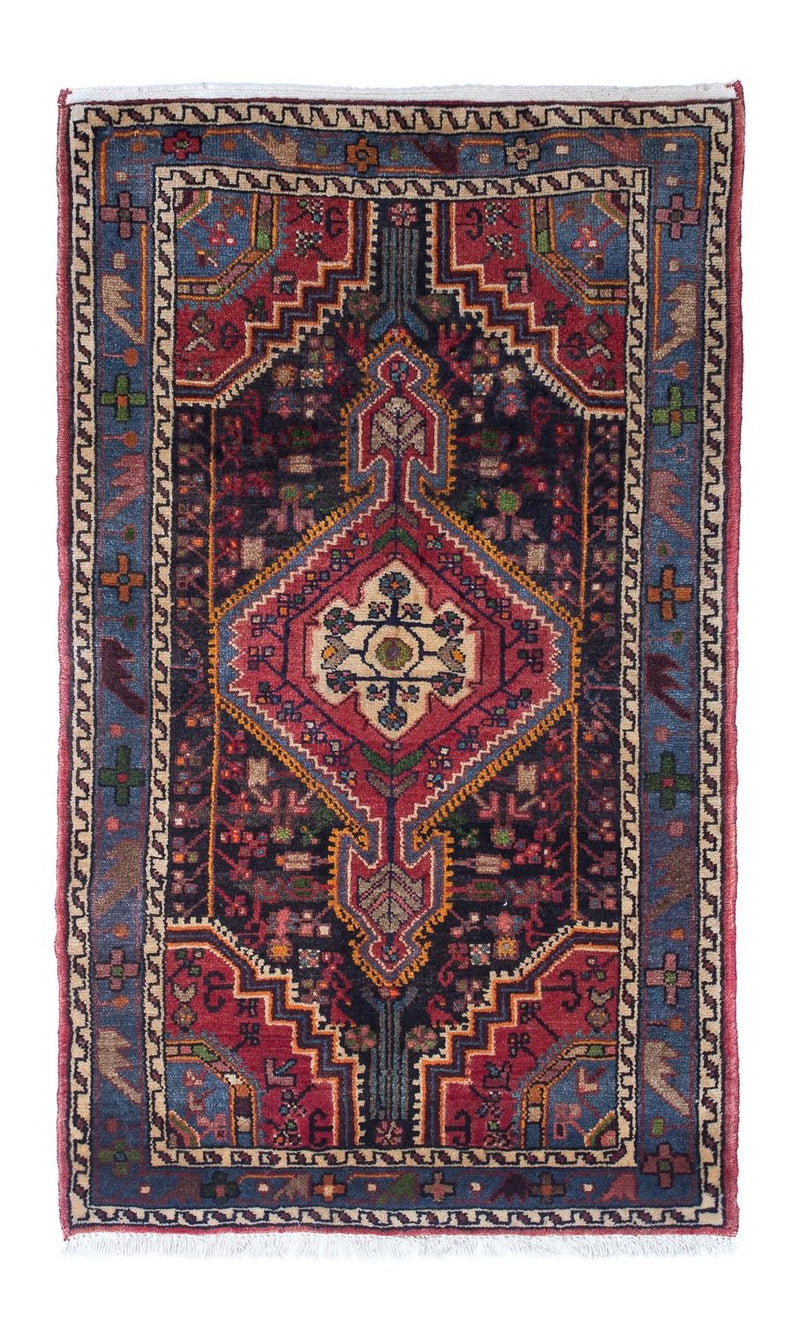 Tappeto Persero - Nomade - 136 x 85 cm - blu scuro