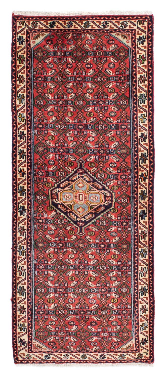 Tappeto corsia Tappeto Persero - Nomade - 193 x 77 cm - rosso scuro