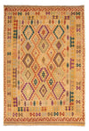 Kilim Maimana Tappeto 196x295cm - Tappeto di lana - Rettangolo / Marrone chiaro / 196 x 295 cm Rettangolo