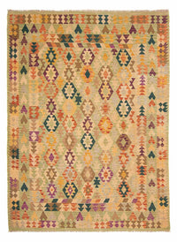 Tappeto Kelim - Splash - 287 x 199 cm - beige
