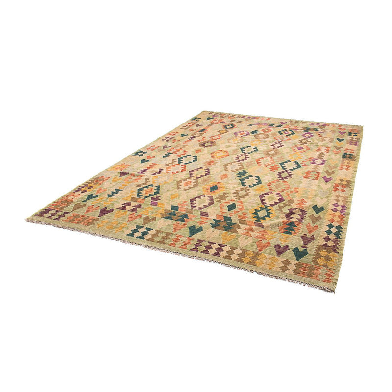 Tappeto Kelim - Splash - 287 x 199 cm - beige