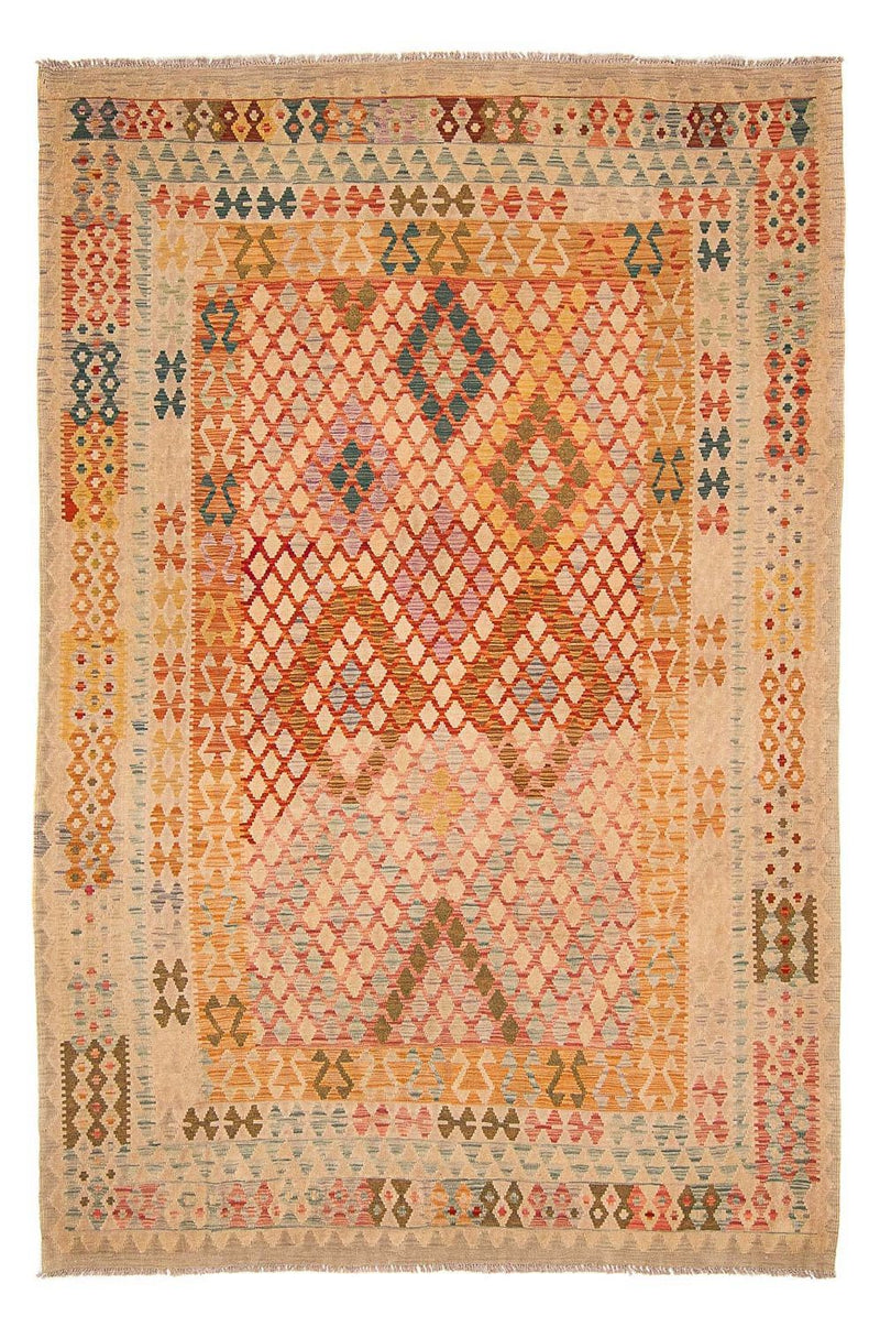 Tappeto Kelim - Splash - 299 x 203 cm - multicolore
