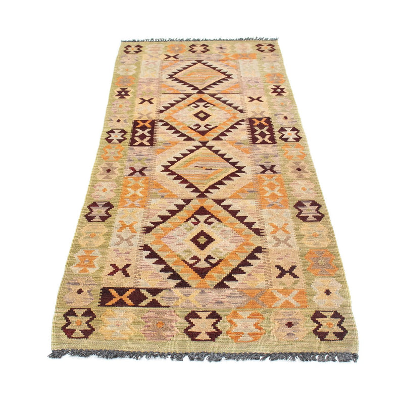 Tappeto corsia Tappeto Kelim - Orientale - 200 x 69 cm - beige