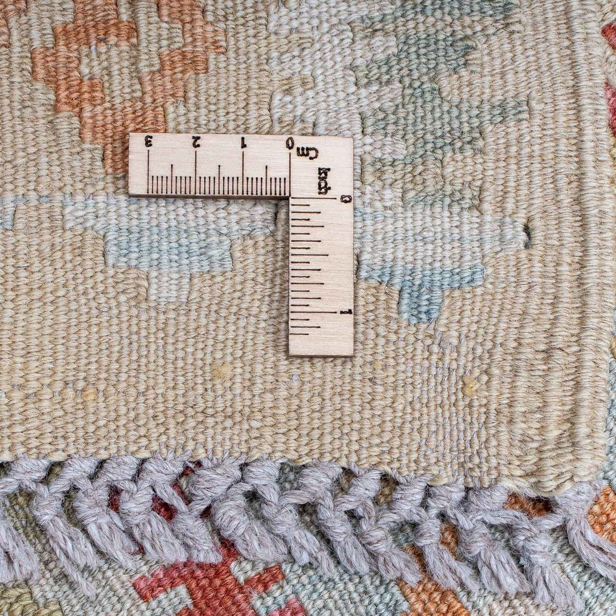 Tappeto corsia Tappeto Kelim - Splash - 287 x 83 cm - multicolore