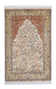 Seta del Kashmir Tappeto 124x76cm - Tappeto orientale