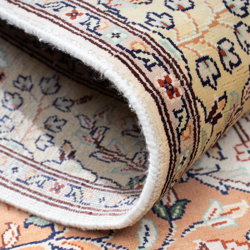 Tappeto di seta - Seta del Kashmir - 124 x 76 cm - beige