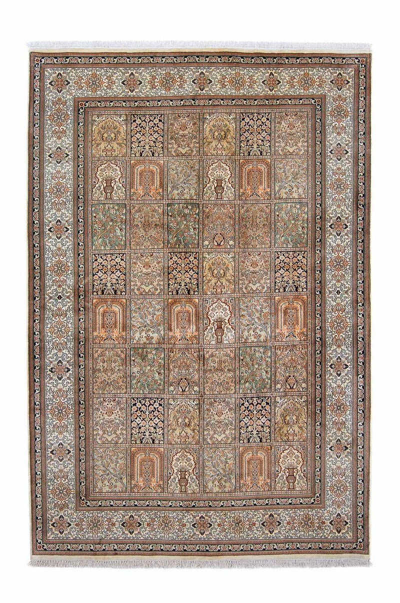 Tappeto di seta - Seta del Kashmir - 260 x 172 cm - multicolore