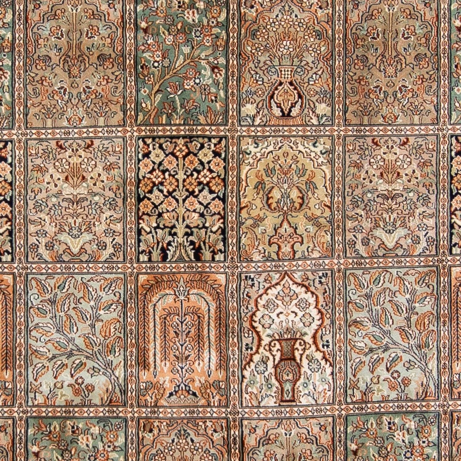 Tappeto di seta - Seta del Kashmir - 260 x 172 cm - multicolore