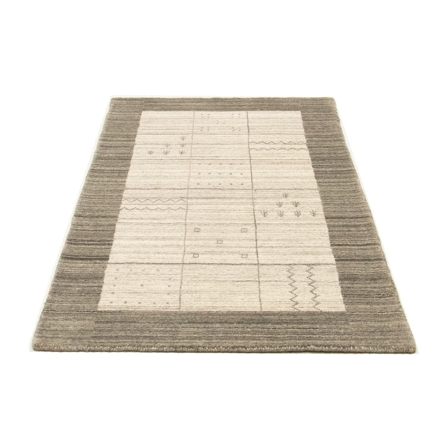 Tappeto vintage - 160 x 90 cm - argento