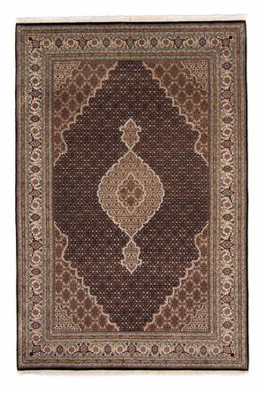 Tappeto Persero - Tabriz - 300 x 201 cm - blu scuro