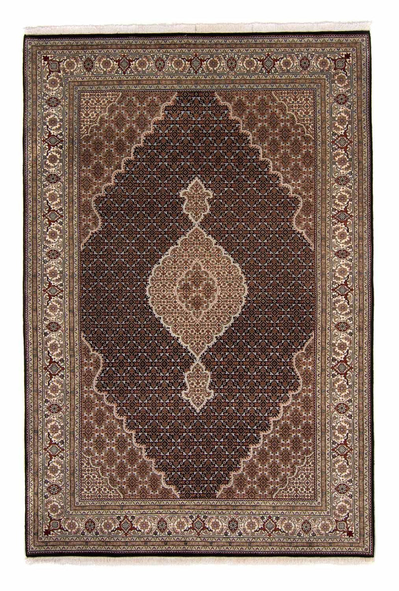 Tappeto Persero - Tabriz - 300 x 201 cm - blu scuro