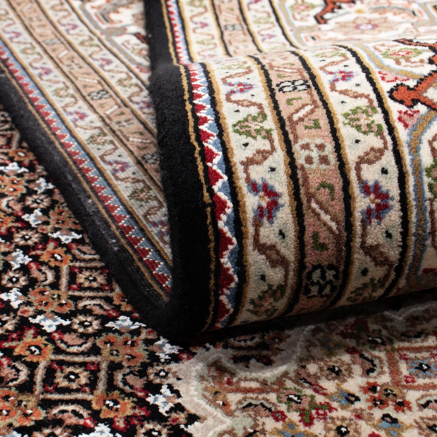 Tappeto Persero - Tabriz - 300 x 201 cm - blu scuro